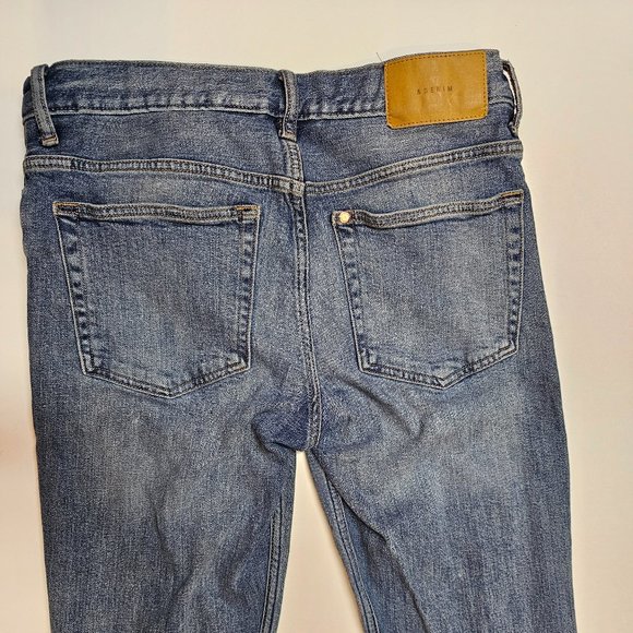 H&M & Denim Jeans straight leg dark wash Size 30 - Picture 5 of 6